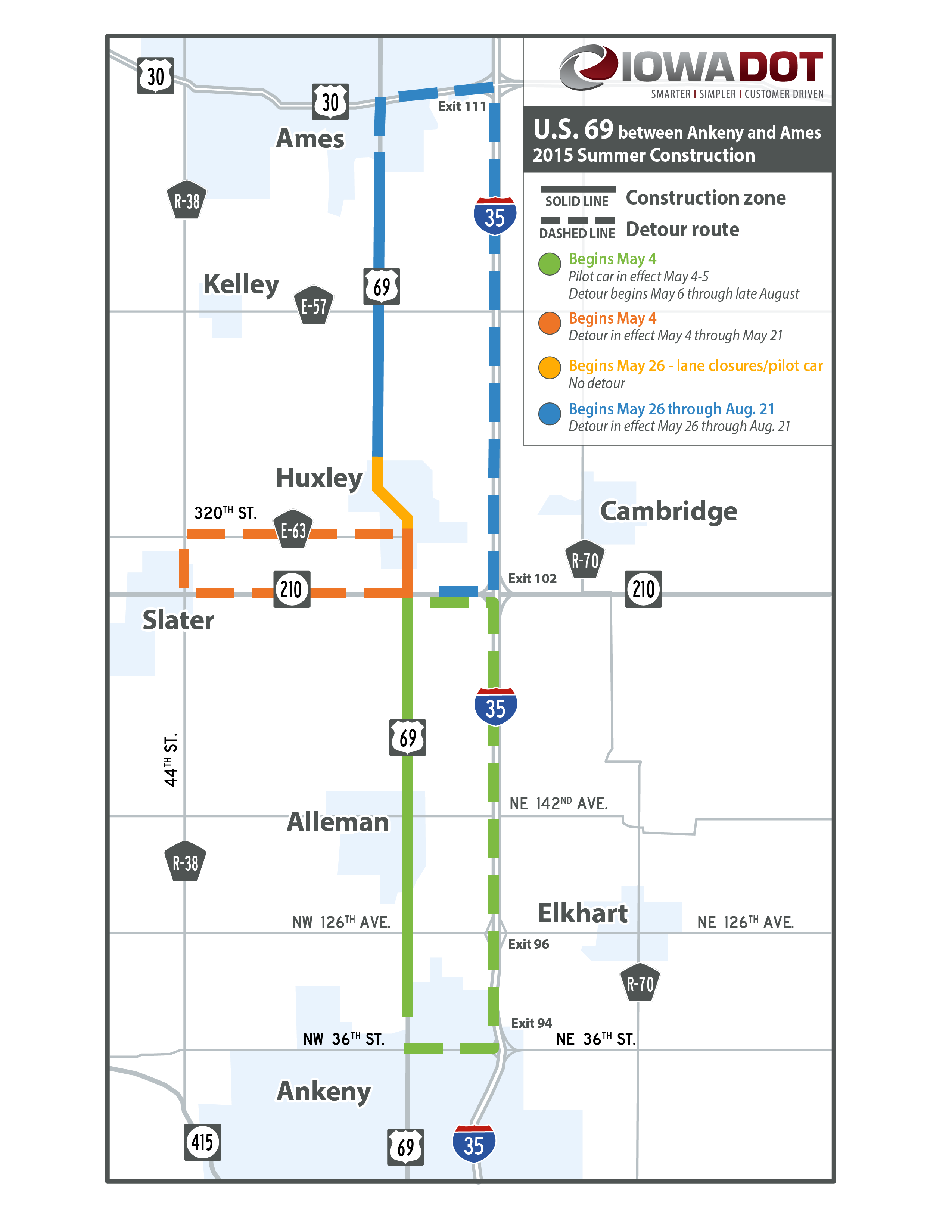 Iowa DOT Tackles Multiple Roads Projects Along U.S. 69 | Roads And Bridges