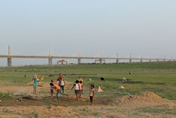 Nearly-Completed-Bridge-with-Kids Nearly-Completed-Bridge-with-Kids