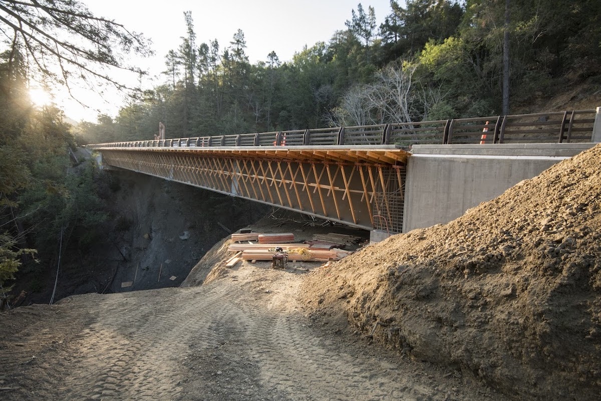 NO. 8 BRIDGE: Built By A Landslide | Roads And Bridges