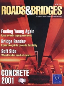 April 2001 cover image