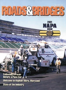 January 2001 cover image