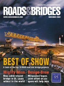 November 2001 cover image
