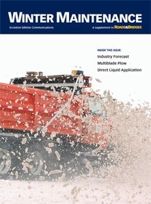 September 2011 - Winter Maintenance cover image