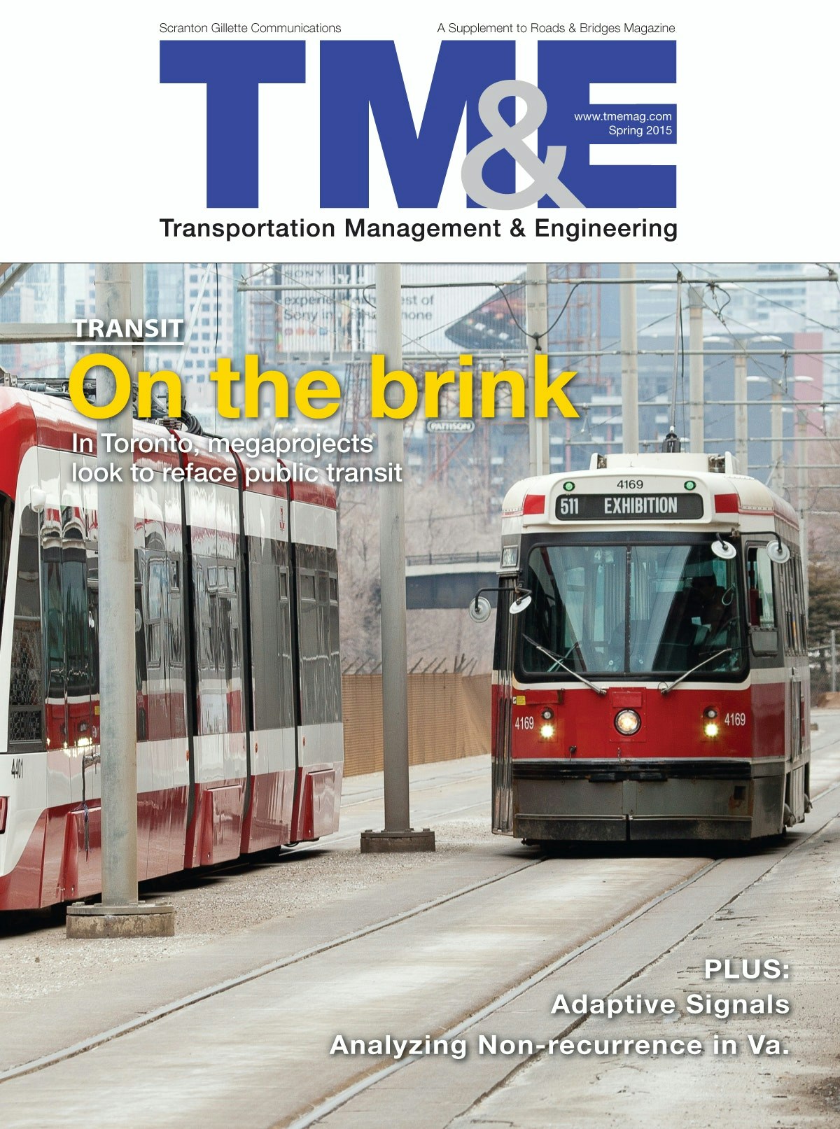 TM&E Spring 2015 cover image