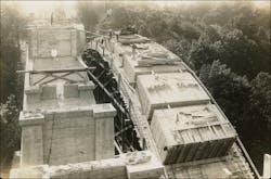 4_WalnutLaneBridge_HistoricPhotoArchRibConstruction1908 4_WalnutLaneBridge_HistoricPhotoArchRibConstruction1908