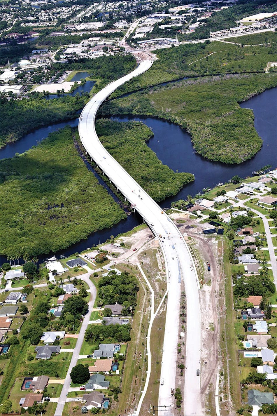 NO. 8 Crosstown Parkway Extension Roads and Bridges