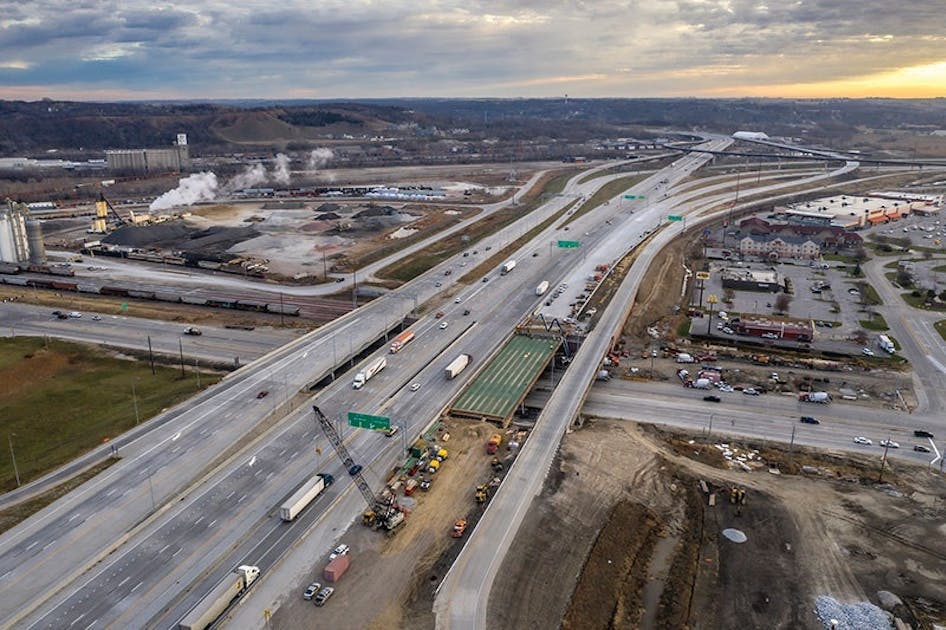 NO. 4 ROAD Council Bluffs Interstate System Dual Divided Freeway