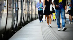 Commuter train platform_0