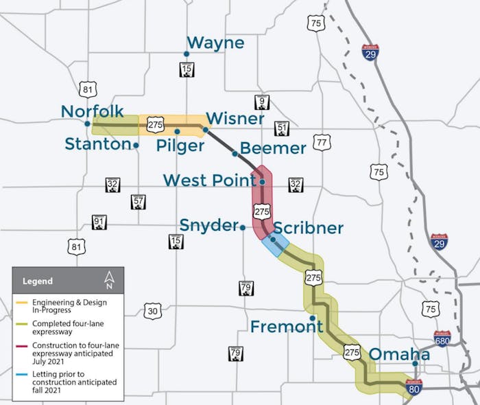 Nebraska DOT awards U.S. 275 contract to Koss Construction Roads and