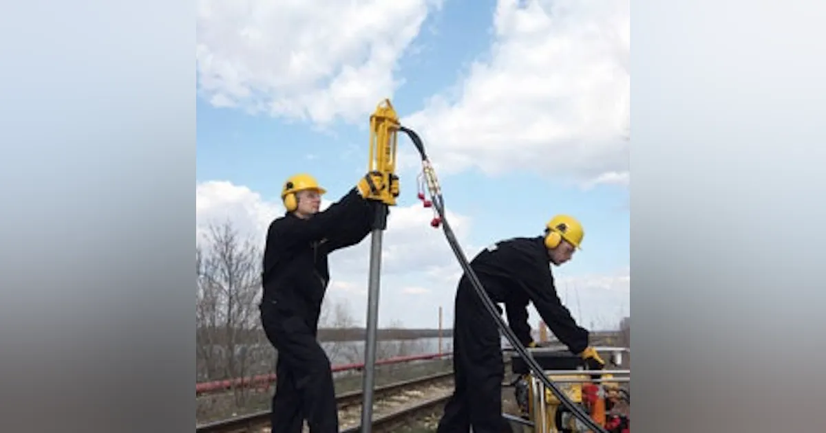 Bridge Post Driver Driving posts | Roads & Bridges