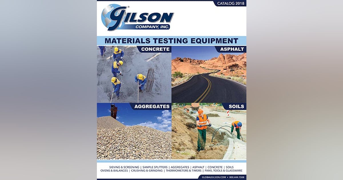 New Gilson Catalog Roads and Bridges