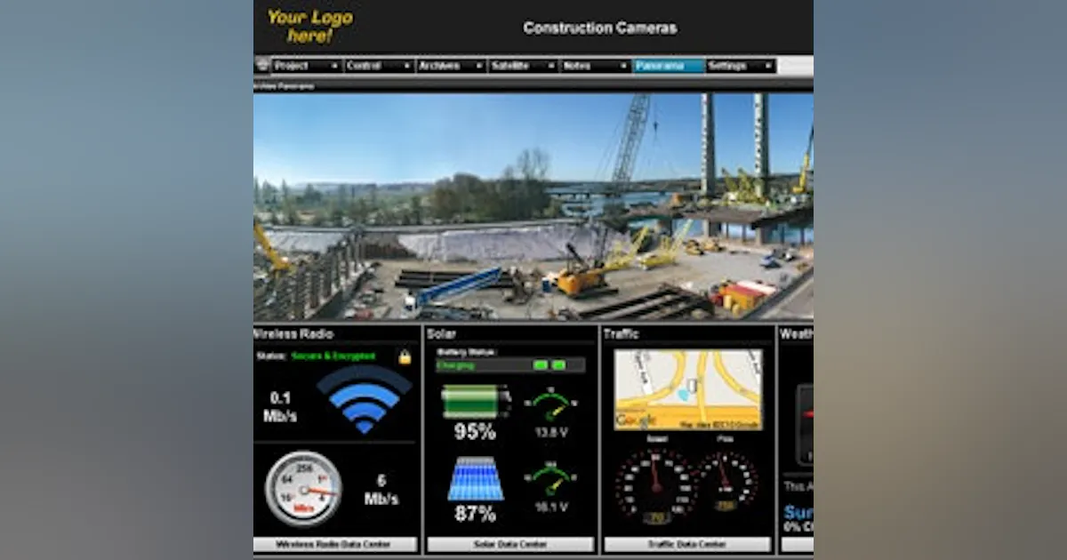 Construction Camera Time-lapse construction camera | Roads & Bridges