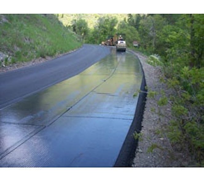 GlasGrid Pavement Reinforcement System Roads and Bridges