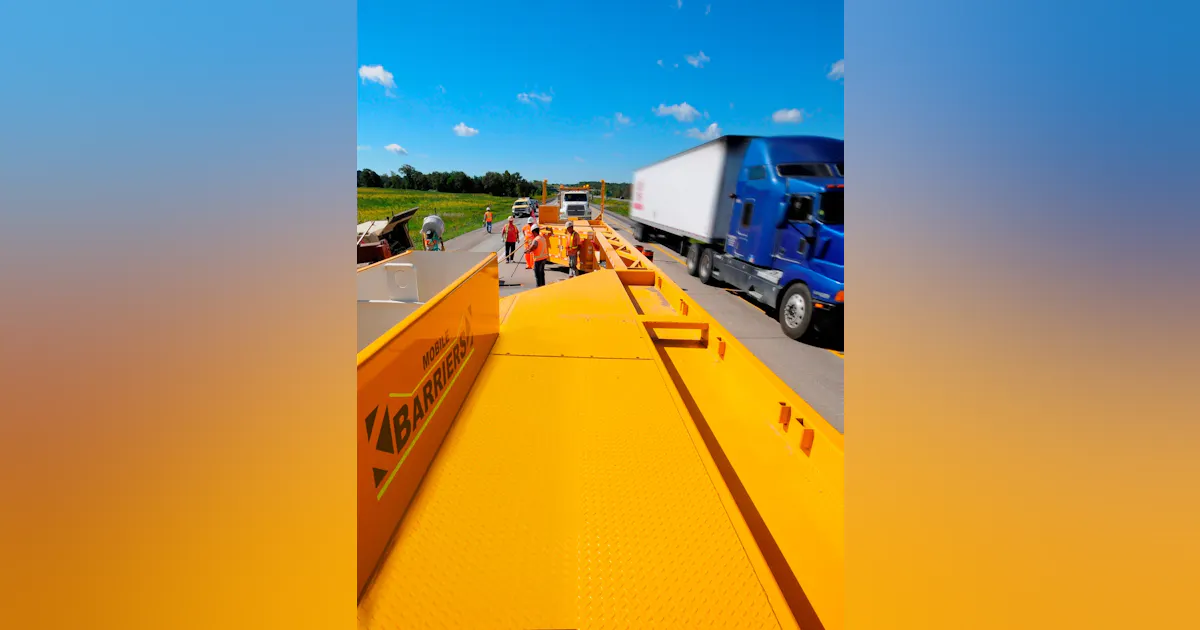 Temporary work-zone barrier | Roads and Bridges