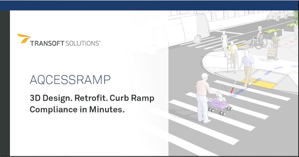 Software to retrofit sidewalk curb ramps | Roads & Bridges