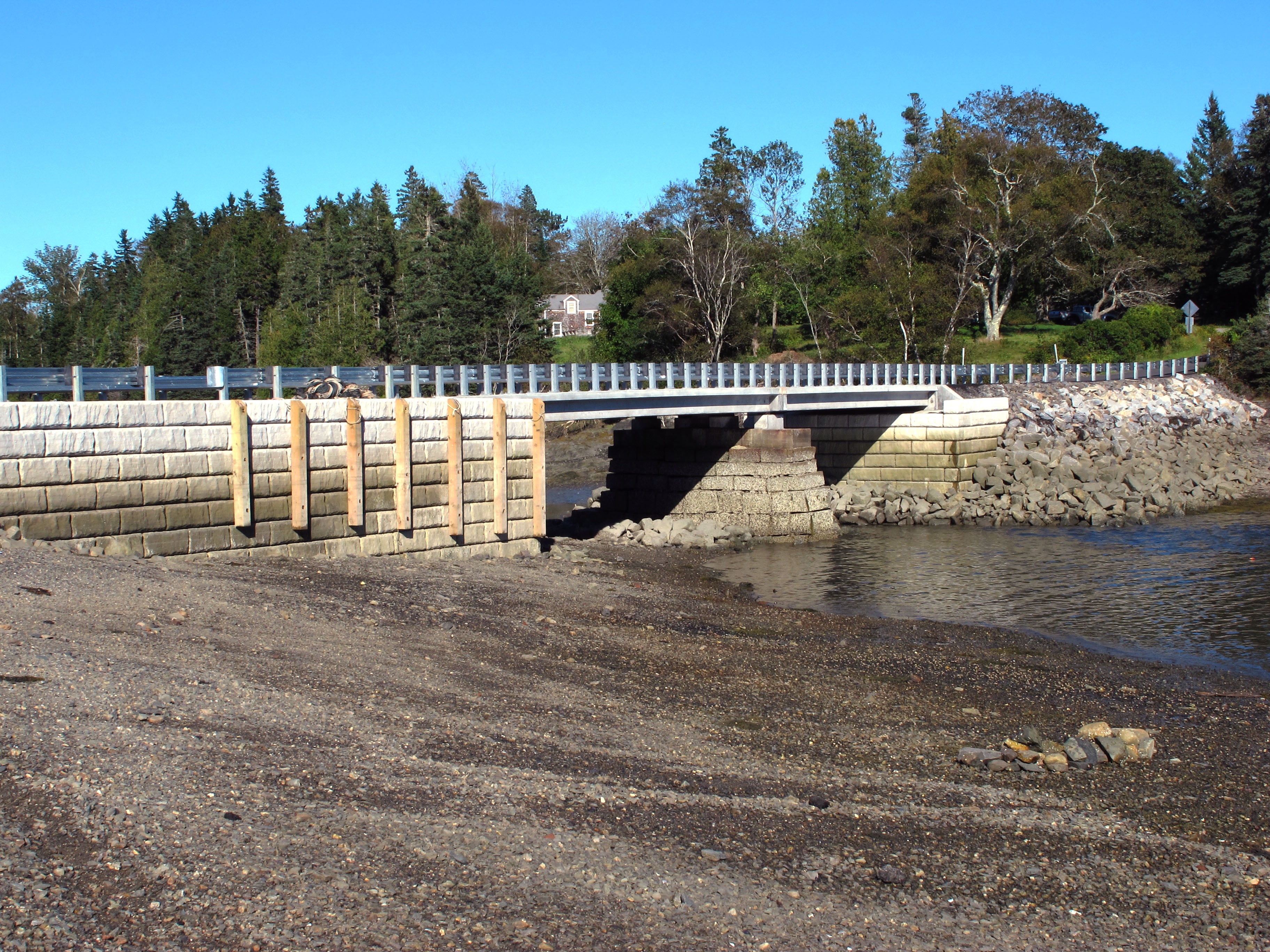 Redi Rock Limestone Grs Retaining Wall 3