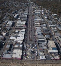 2015 Sea Witch Festival, aerial view