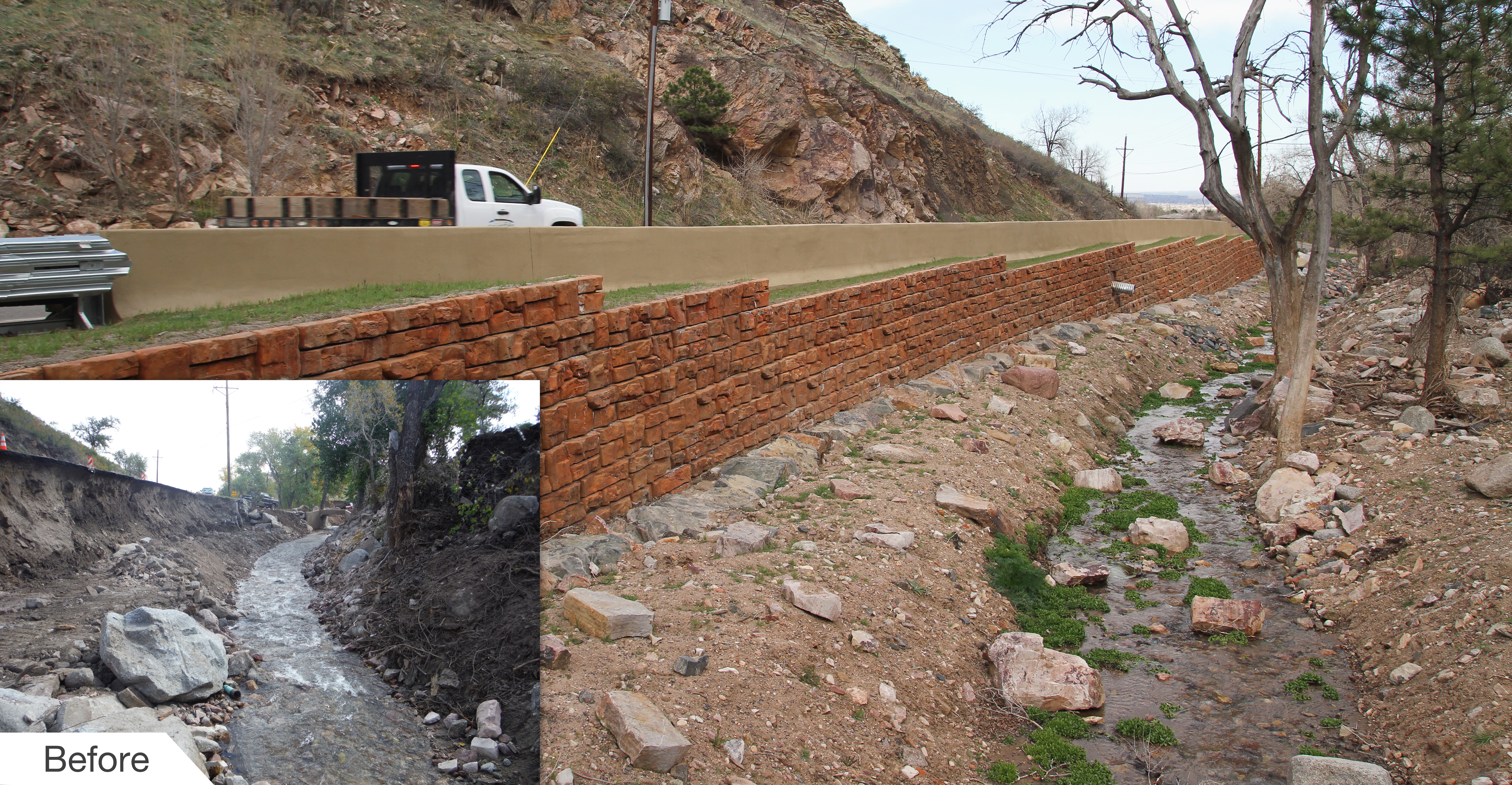 BeforeAfter-Redi-Rock_ledgestone-gravity-Road-SignatureStone-LeeHillRd22