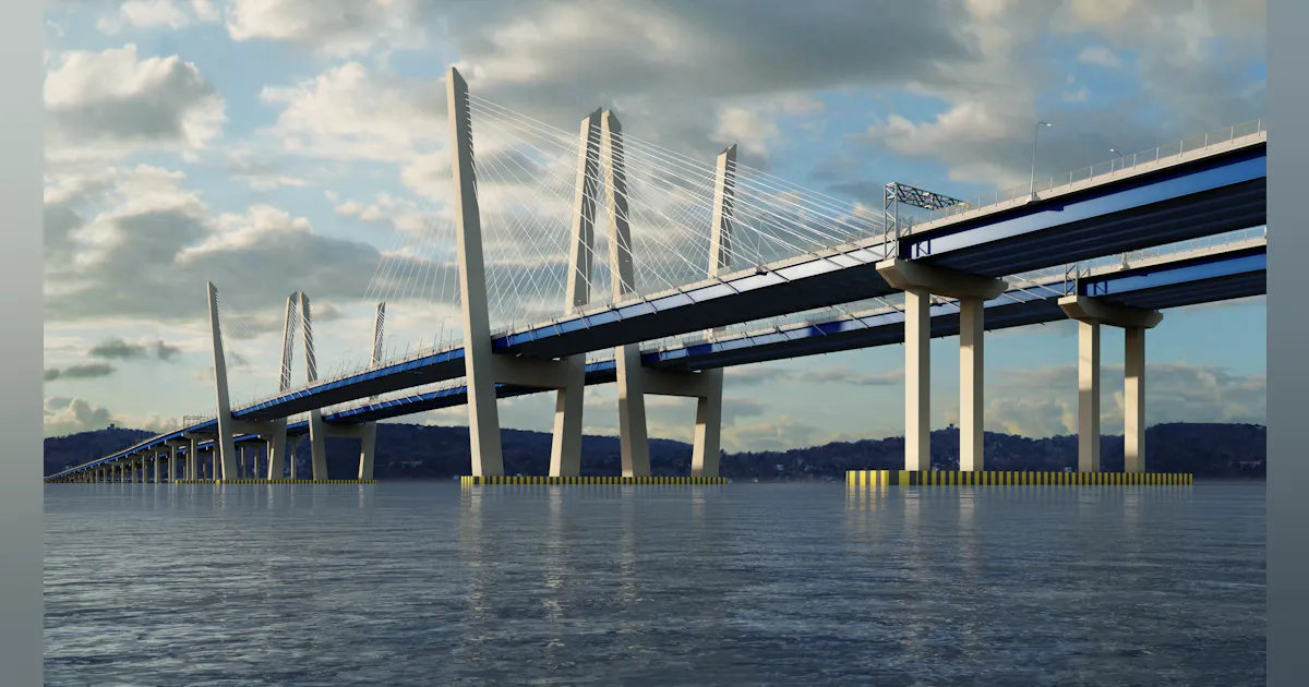 Cap Base Bridge Precast pile caps applied in New NY Bridge construction | Roads & Bridges