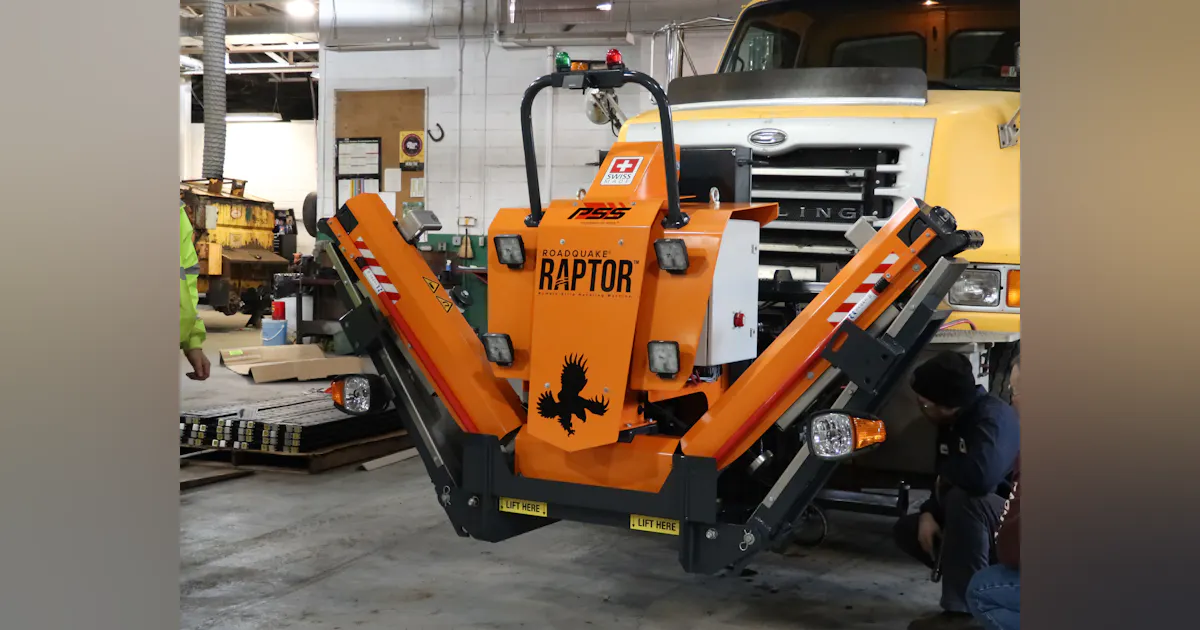 Road Rumble Machine PennDOT uses rumble strip handling machine to reduce worker exposure to ...