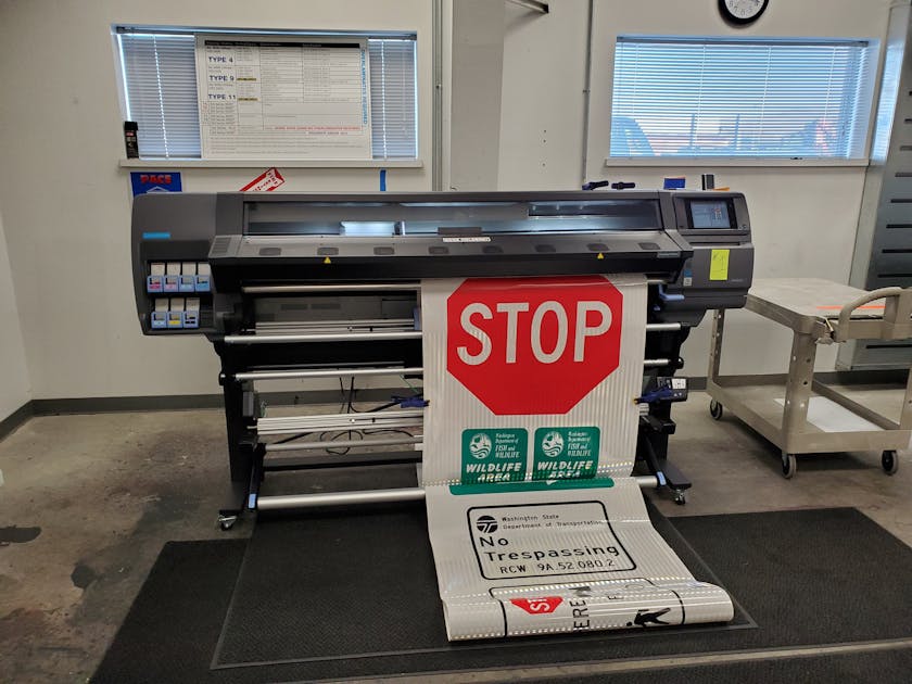 Washington State DOT Finds Success With Digital Sign Printing