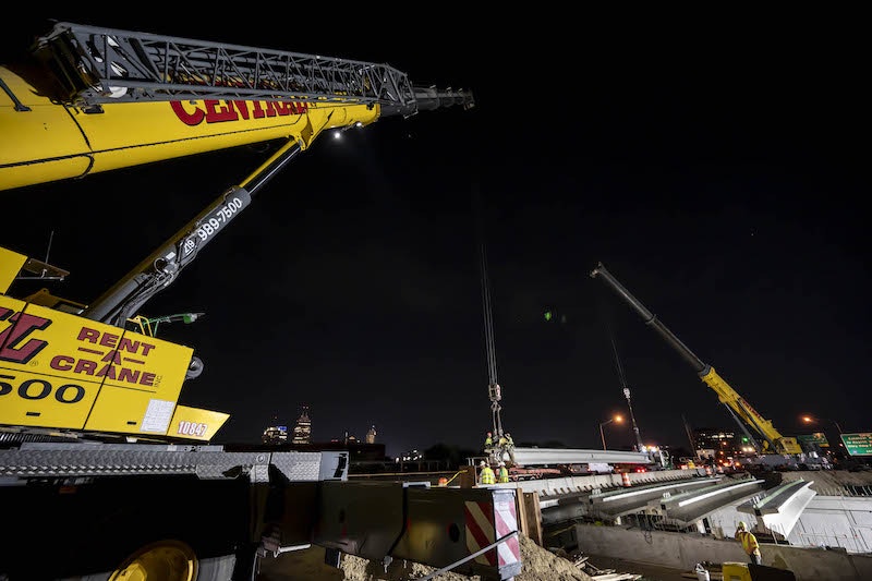 Ambitious I65/I70 project in Indianapolis rolls on Roads and Bridges