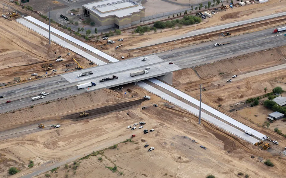 Phoenix Raveway Bridge No. 3 - Phoenix Highway (I-10) Perryville Road Interchange | Roads and ...