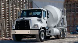 Concrete mixer truck