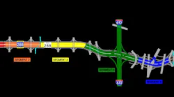 6 segments of SH288
