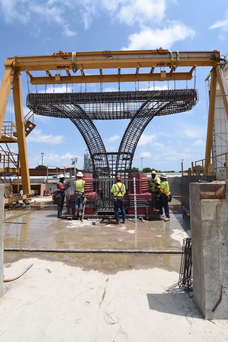 Precast Pier Construction