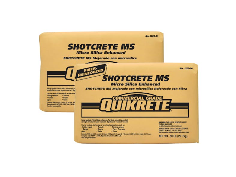 Shotcrete 800 Width