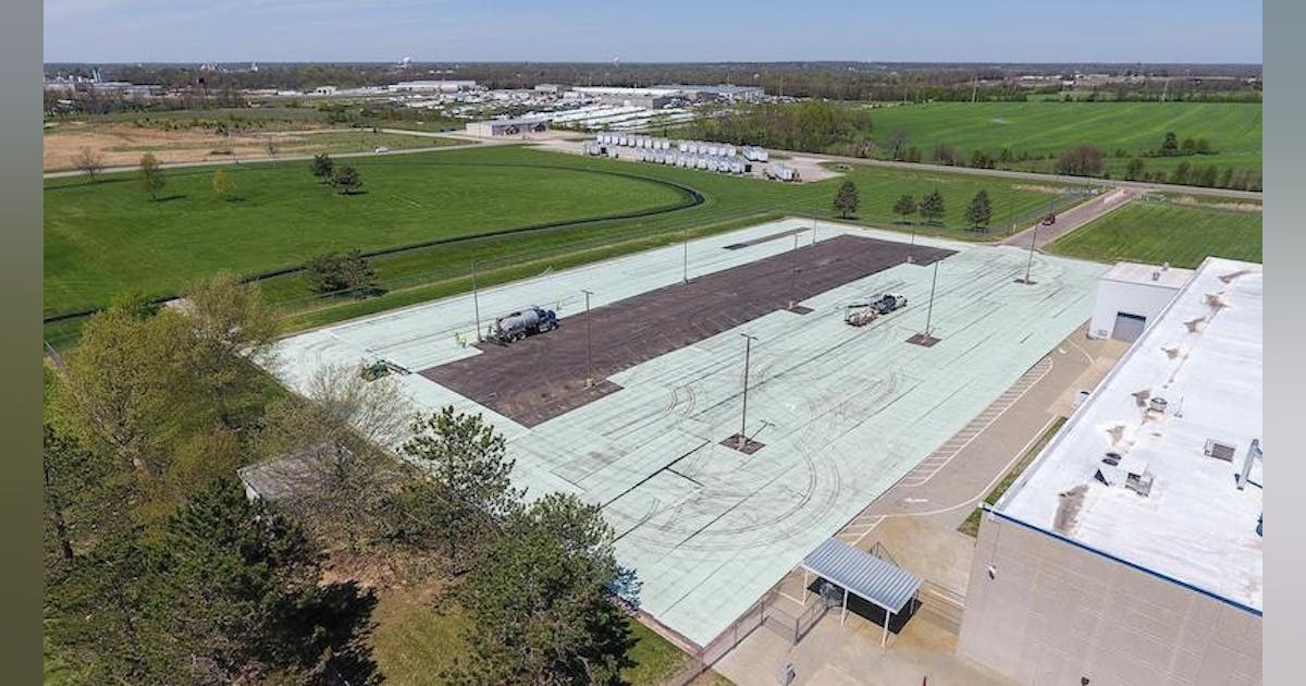 PETROMAT Enviro Paving Fabric with Easy Installation and Cost Savings