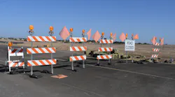 Road Closed Sign Sports Images