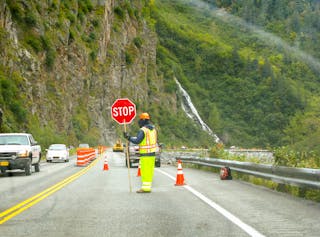 Road Construction Worker Alaska