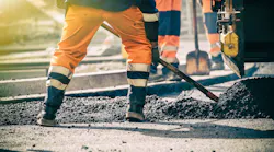 Teamwork On Road Construction Dreamstime com