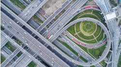 Aerial View Highway Road Network Connection Or Intersection For Import Export Or Transportation Concept Raisin7036 Aerial View Highway Road Network Connection Or Intersection For Import Export Or Transportation Concept Raisin7036