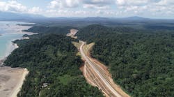 Pan Borneo Highway Sarawak Tms Aerial
