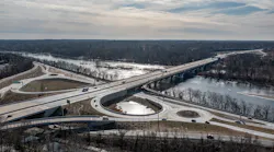 F M Baker Scudder Falls Route 29 Interchange (looking Towards Pa)