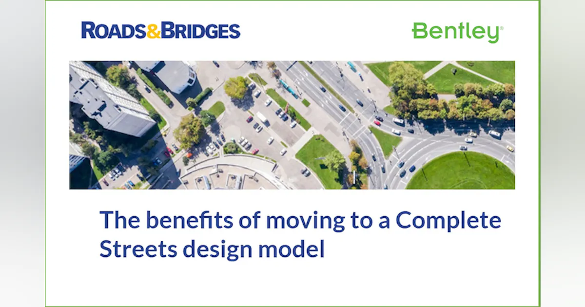 The Benefits of Moving to a Complete Streets Design Model | Roads and ...