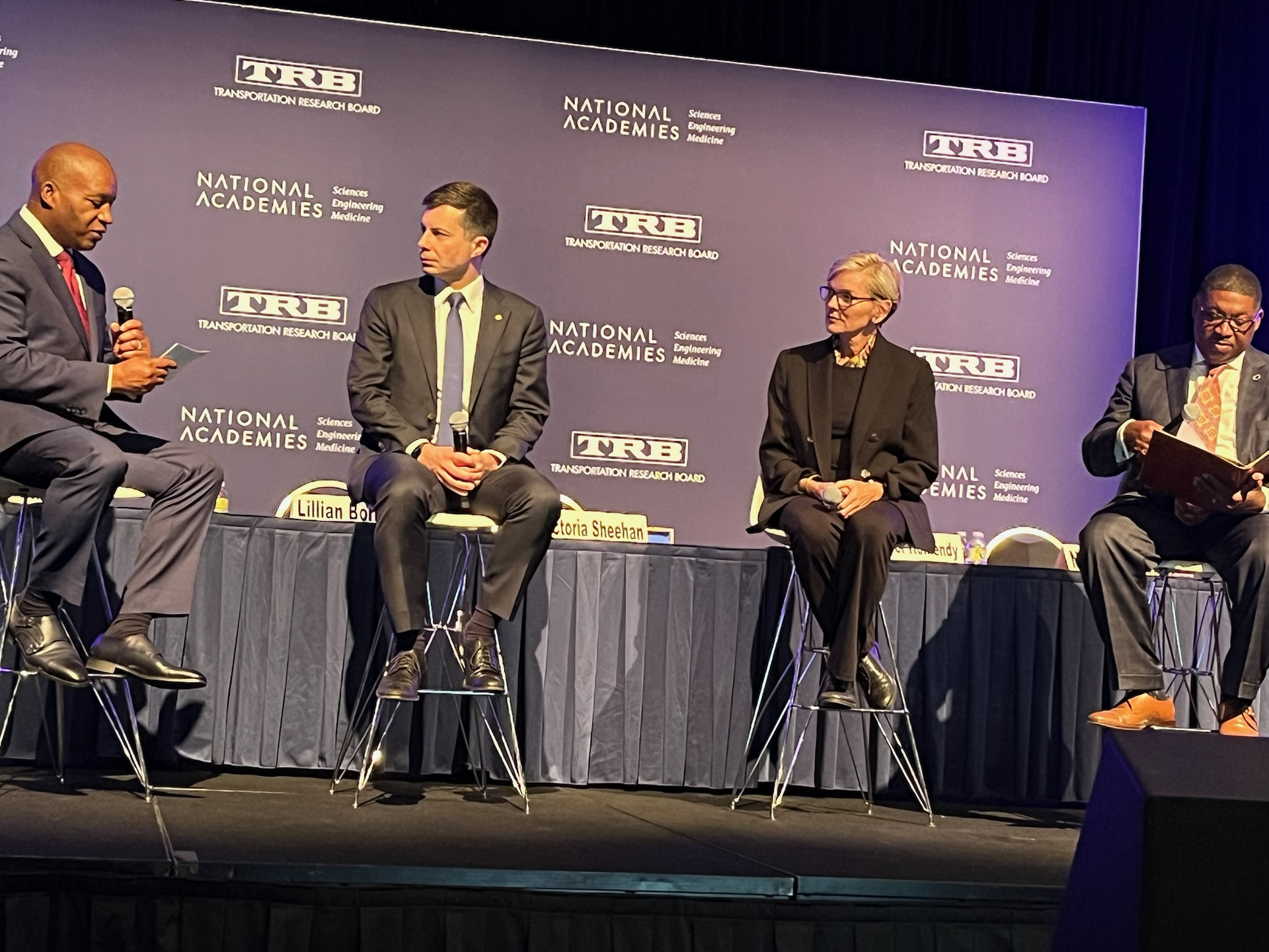 Buttigieg and Granholm at TRB