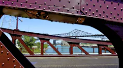 The100th Street Bridge over the Calumet River in Chicago