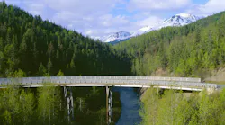 Bridge along Seward Highway