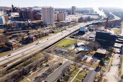 Interstate 81 is shown through downtown Syracuse on Monday, Jan. 16. Interstate 81 is shown through downtown Syracuse on Monday, Jan. 16.