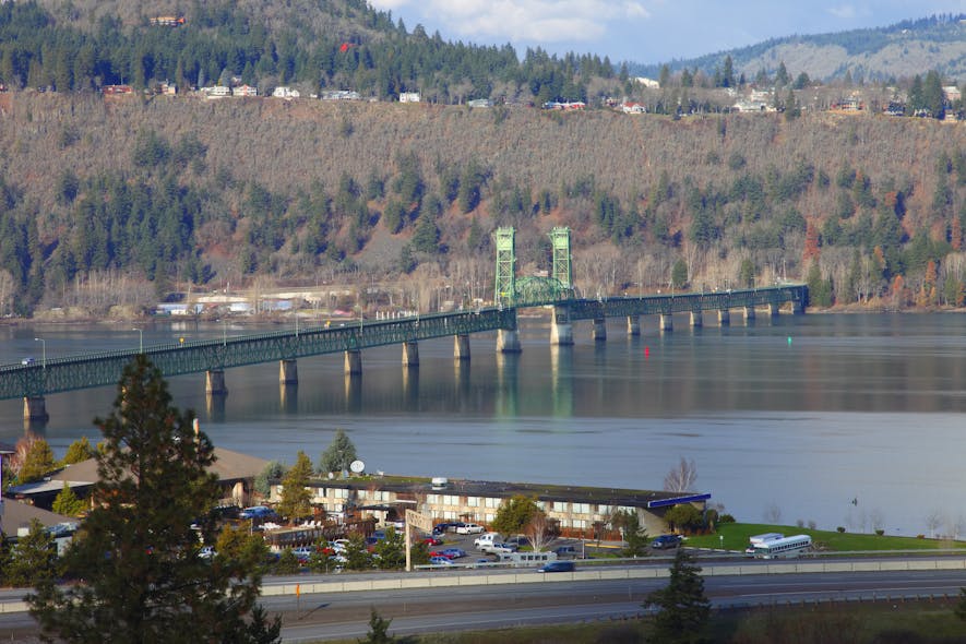 White Salmon Interstate bridge, Hood River Oregon