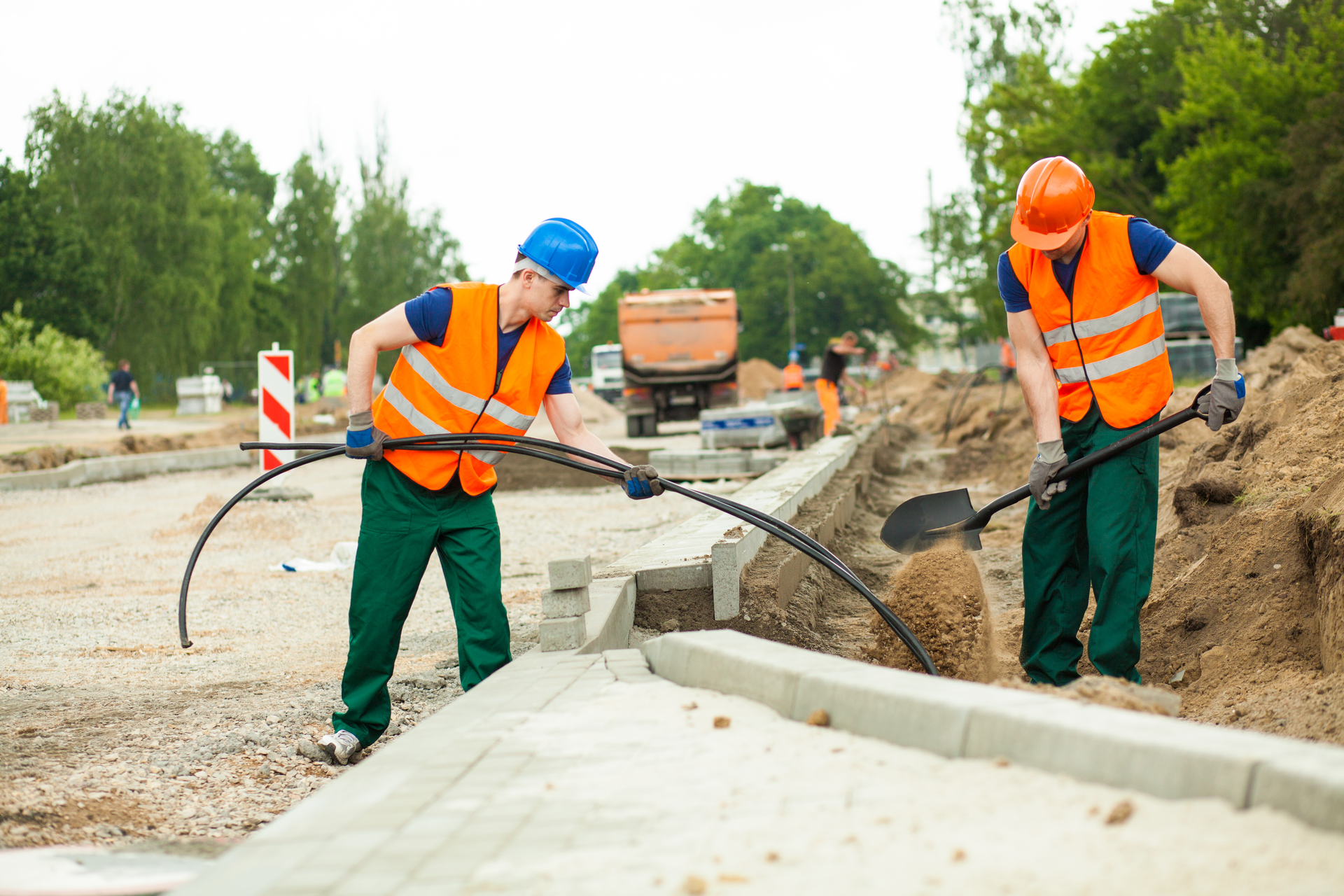 PennDOT S Construction Season Began On April 3 Roads And Bridges   Dreamstime Xxl 57092371.643575acc6943 