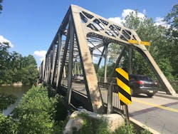 The Cementon Bridge over Lehigh River in Whitehall Township is targeted for construction. (Nick Falsone | For lehighvalleylive.com)
