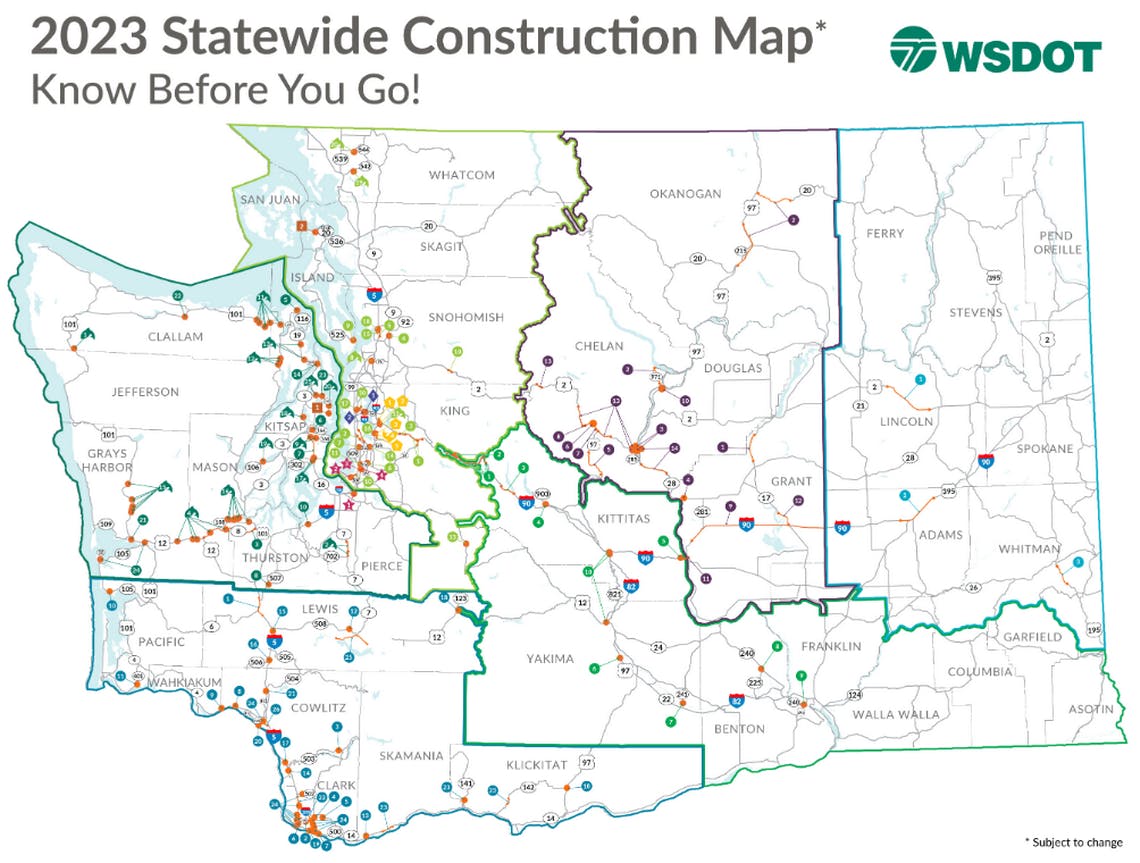 Washington State's Road Projects This Summer | Roads and Bridges