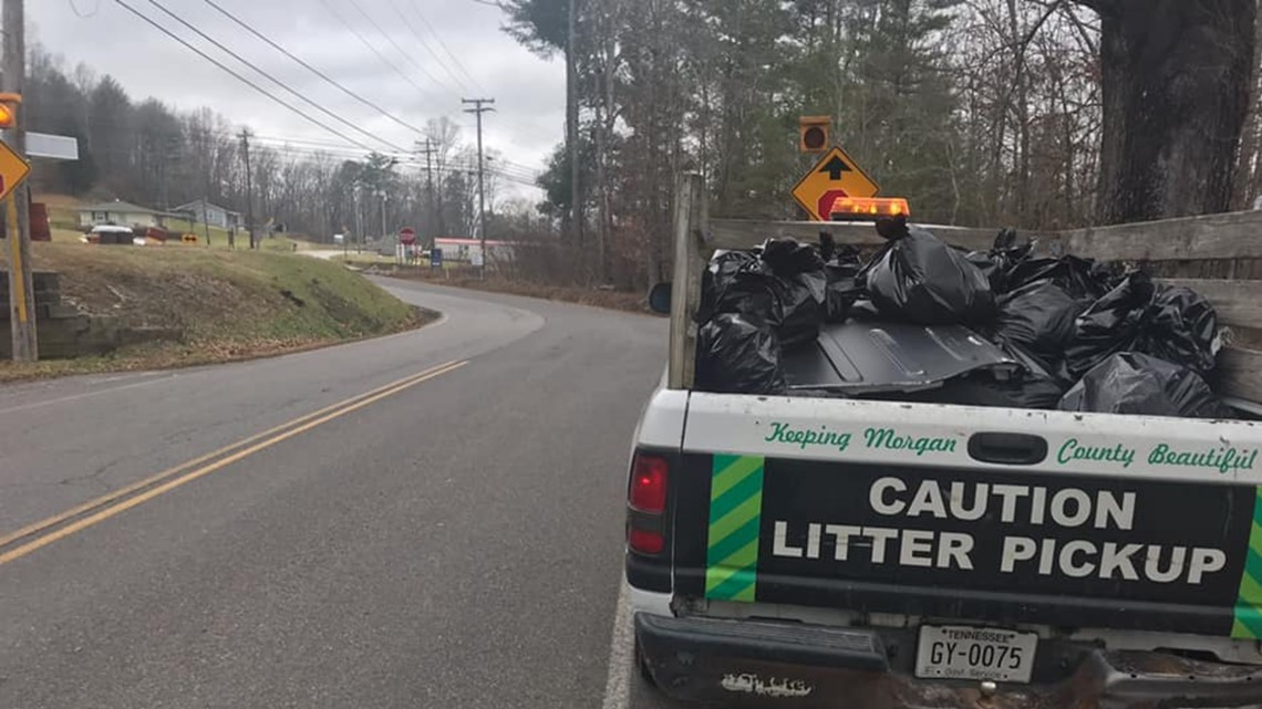 Morgan County, TN Litter Pickup Truck