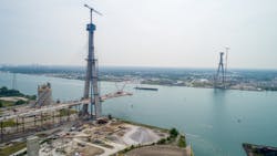 Gordie Howe International Bridge Construction Gordie Howe International Bridge Construction