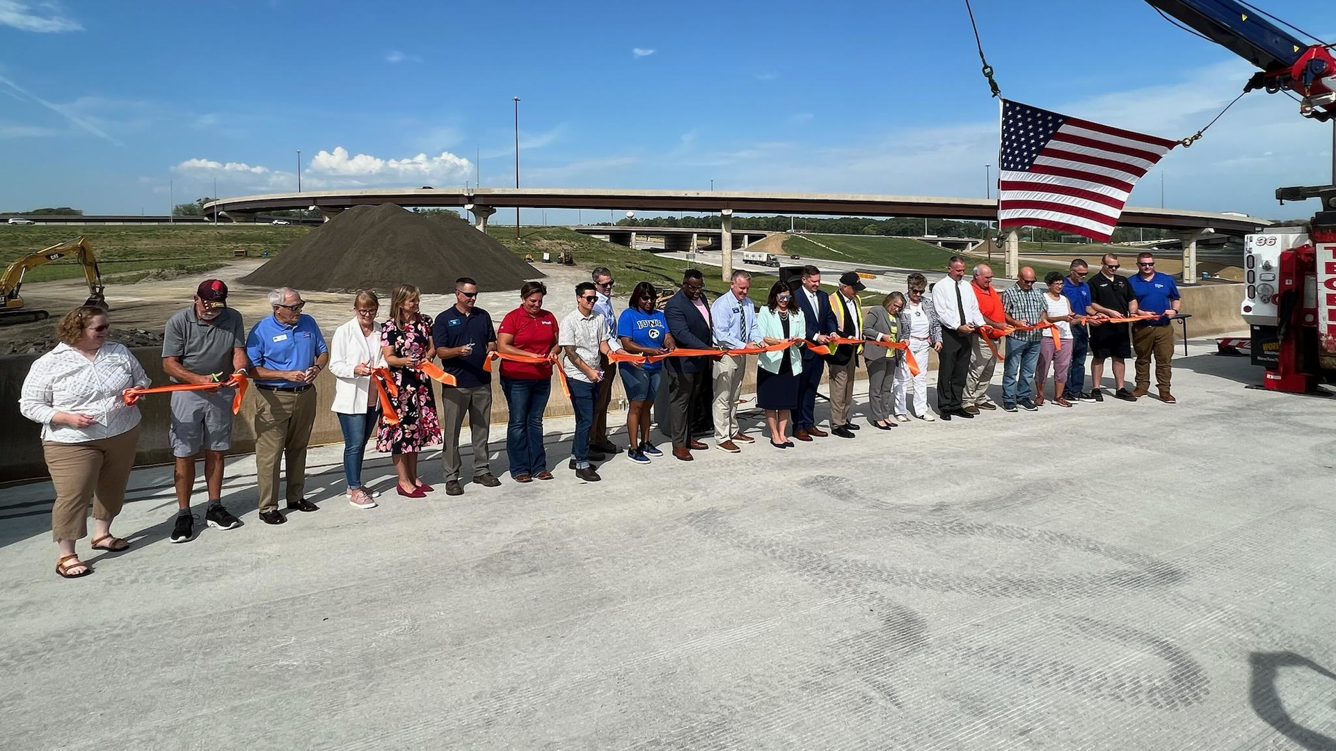 Iowa Interchange Ribbon Cutting Celebration